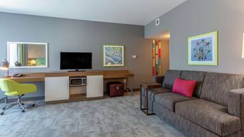 Desk, iron/ironing board, free cots/infant beds, free rollaway beds