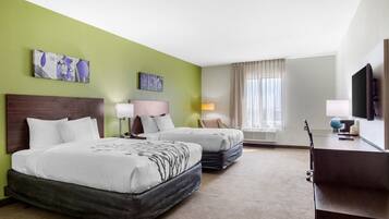 Sängtillbehör av högsta kvalitet, skrivbord och sängkläder