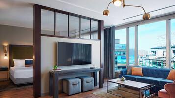 Suite, 1 Bedroom, Balcony | In-room safe, desk, iron/ironing board, free WiFi