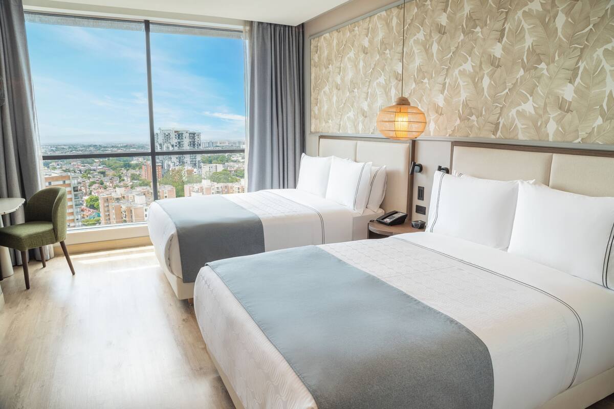 superior twin room | view from room