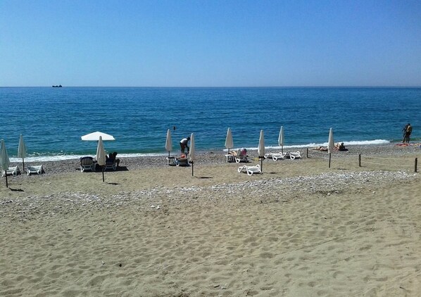 Blick von der Unterkunft