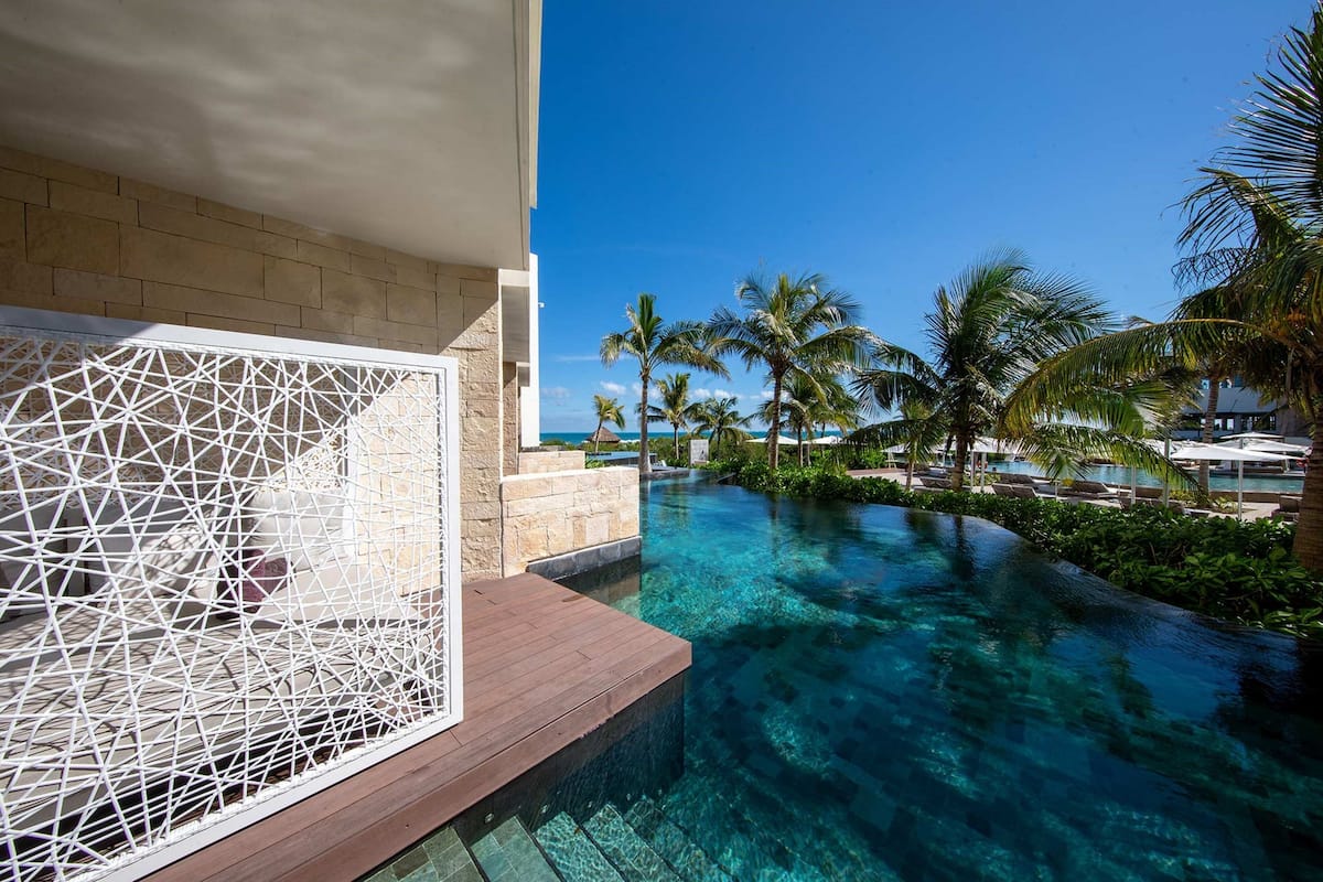 Junior Suite Swim Up Beachside | Vue de la chambre