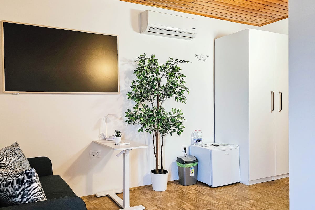 Kahden hengen deluxe-huone (yksi tai kaksi sänkyä) | Allergiatestatut vuodevaatteet, untuvapeitot, työpöytä