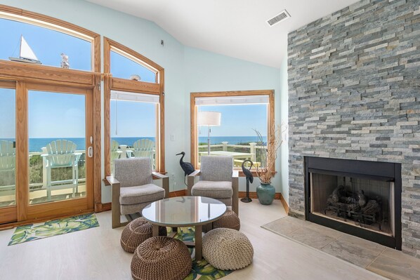 Interior - Heaven By The Sea: Oceanfront, Pool, Spa, Elevator (Nags Head)