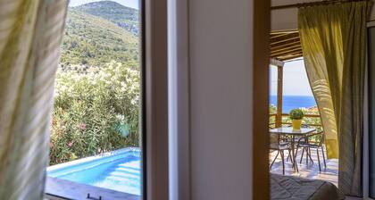 Haus mit Charakter, privates Schwimmbad, spektakuläre Aussicht