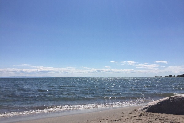 Lafontaine beach! Closet beach to cottage.