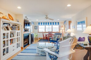 TV, fireplace, Netflix, ping pong