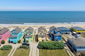 Exterior - Soleil: Oceanfront, Pool, Hot Tub, Dogs OK (Nags Head)