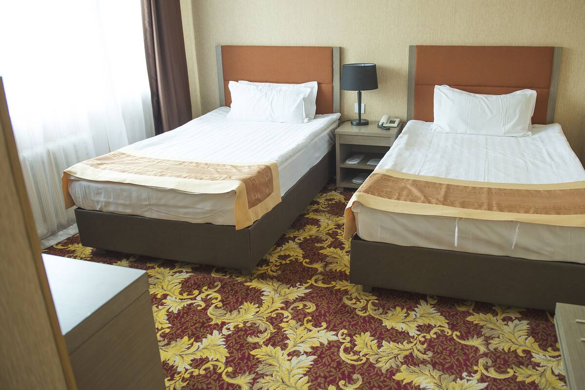 Habitación Confort con 2 camas individuales | Minibar, escritorio y wifi gratis