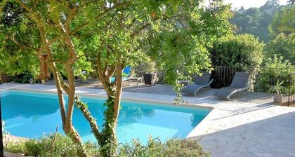 Villa climatisée piscine proche vieux village st paul ,plages et commodités
