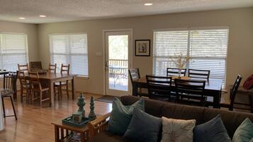 Smart TV, DVD player, books