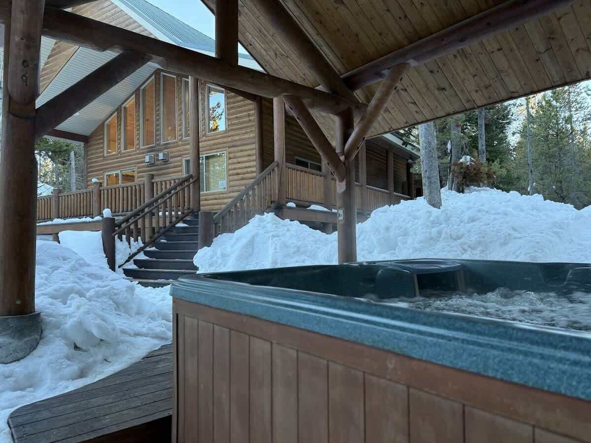 Bain à remous extérieur