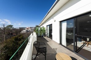 Deluxe-Apartment | Terrasse/Patio