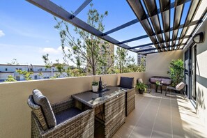 Apartamento ejecutivo | Terraza o patio