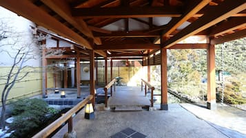 Entrada de la propiedad