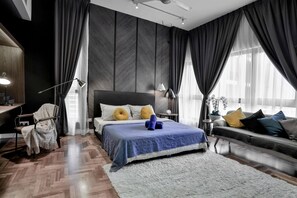Appartement, 1 chambre | Bureau, chambres insonorisées, fer et planche à repasser, Wi-Fi gratuit