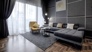 Leilighet, 1 soverom | Oppholdsområde