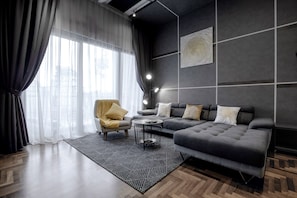 Apartment, 1 Bedroom | Living area | LCD TV - Cozy Meditative Corner in KL City (Kuala Lumpur)