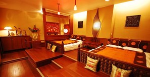 Deluxe Quadruple Room | Blackout drapes, free WiFi - March Three Inn (Luodong)