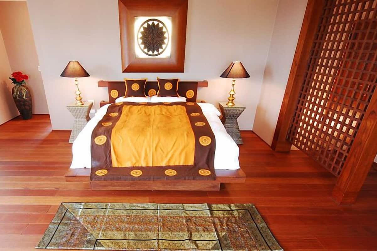 Luxe tweepersoonskamer, 1 queensize bed | 1 slaapkamer, verduisterende gordijnen, gratis wifi