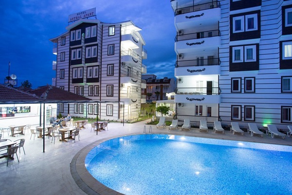 Front of property – evening/night