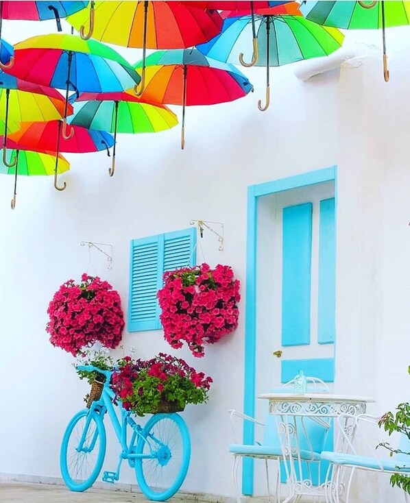 Entrée de l’hébergement