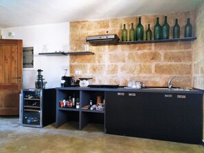 Dubbelrum - terrass - utsikt mot poolen