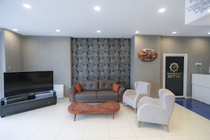 Sitzecke in der Lobby