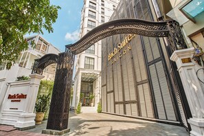 Entrada de la propiedad