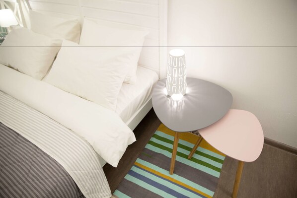 Lejlighed - 2 soveværelser | Skrivebord, strygejern/strygebræt, gratis Wi-Fi