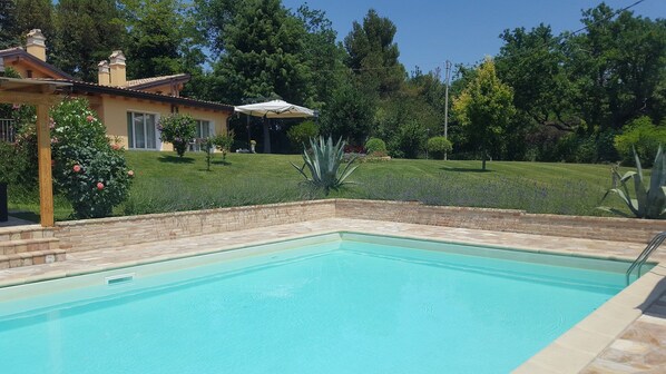 Seasonal outdoor pool