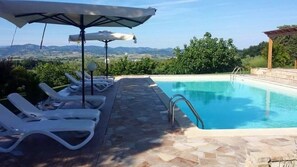 Seasonal outdoor pool
