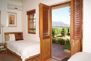 Disabled Room | Minibar, in-room safe, soundproofing, iron/ironing board - Lovane Boutique Wine Estate & Guesthouse (Stellenbosch)
