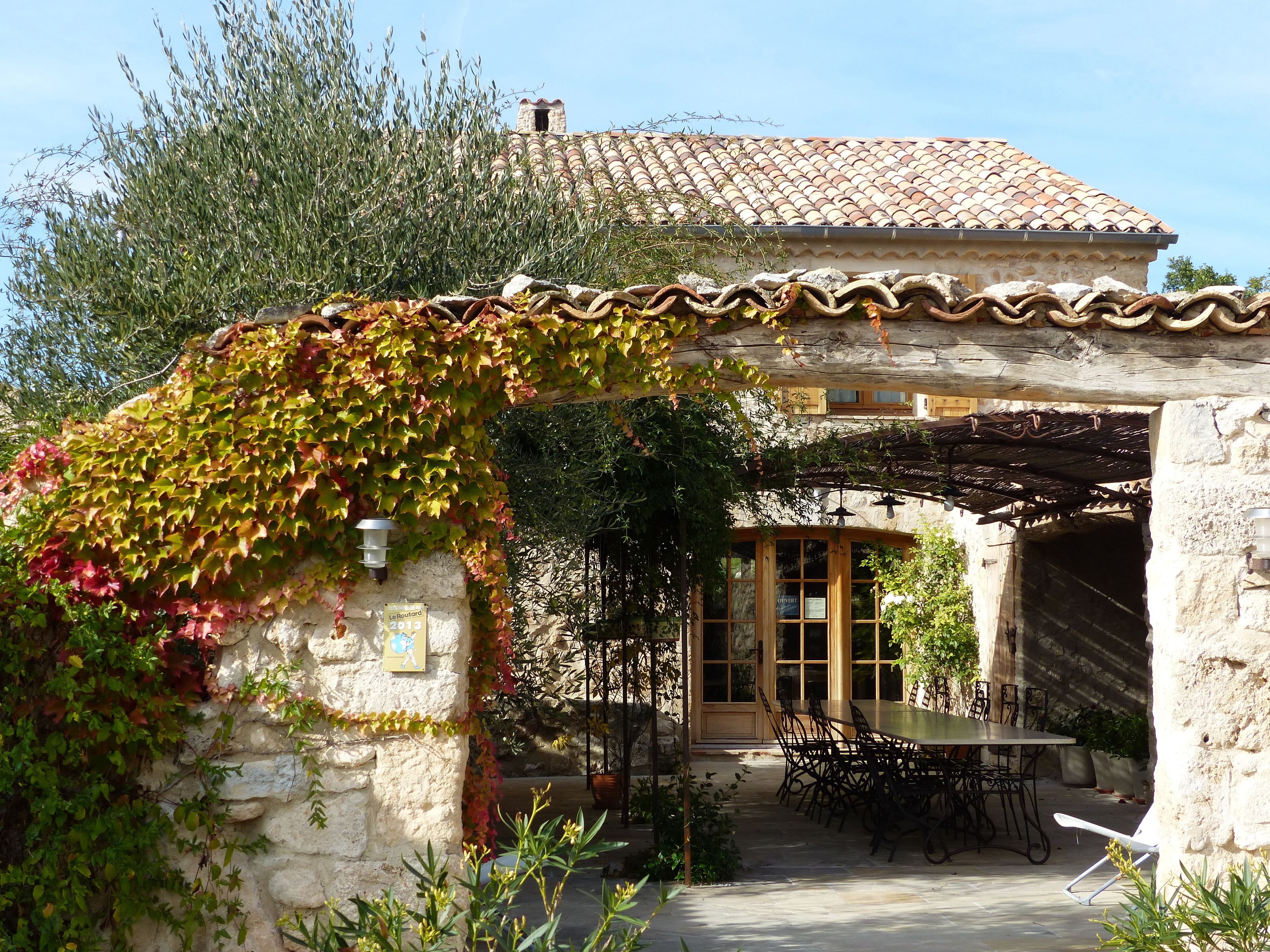 Entrada da propriedade