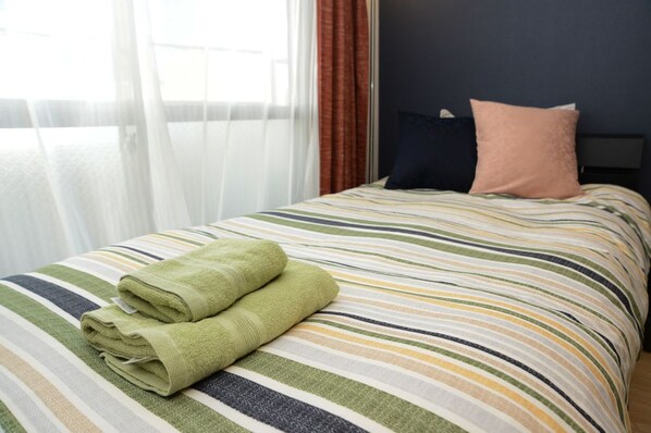 Apartment (for 2 Guests, 204) | Schreibtisch, kostenloses Internet per Kabel, Bettwäsche