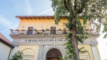 Fassade der Unterkunft