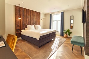 Balcony Suite I Hotel Zuidkade | Ropa de cama de alta calidad y minibar 