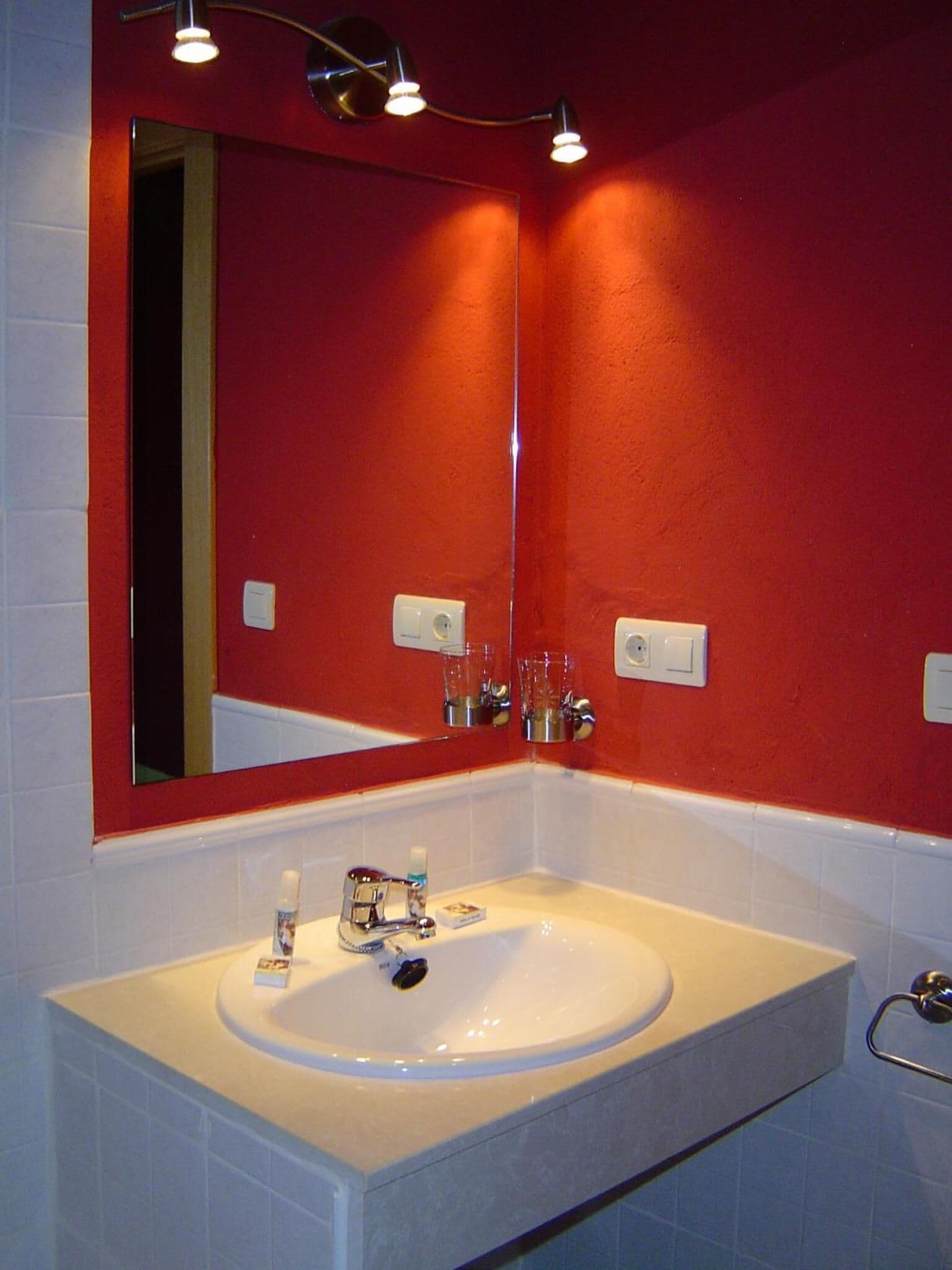 free toiletries, hair dryer, bidet, towels