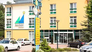 Fassade der Unterkunft