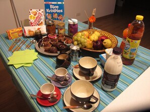 Desayuno típico de la región gratuito y diario