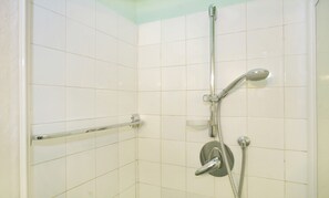 Appartement, 2 chambres | Douche de la salle de bain