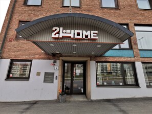 Fachada de la propiedad