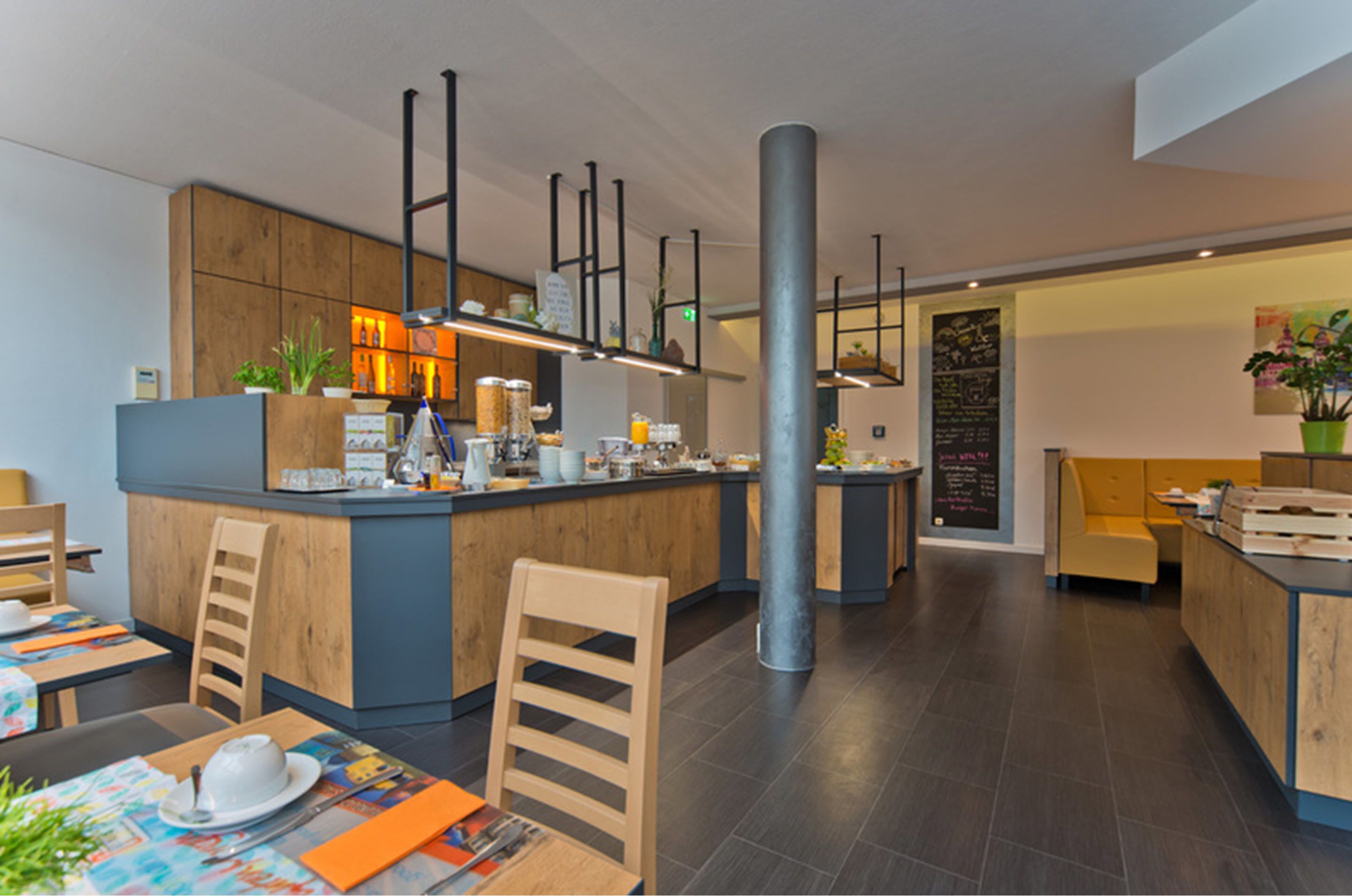 daily buffet breakfast (eur 7.90 per person)