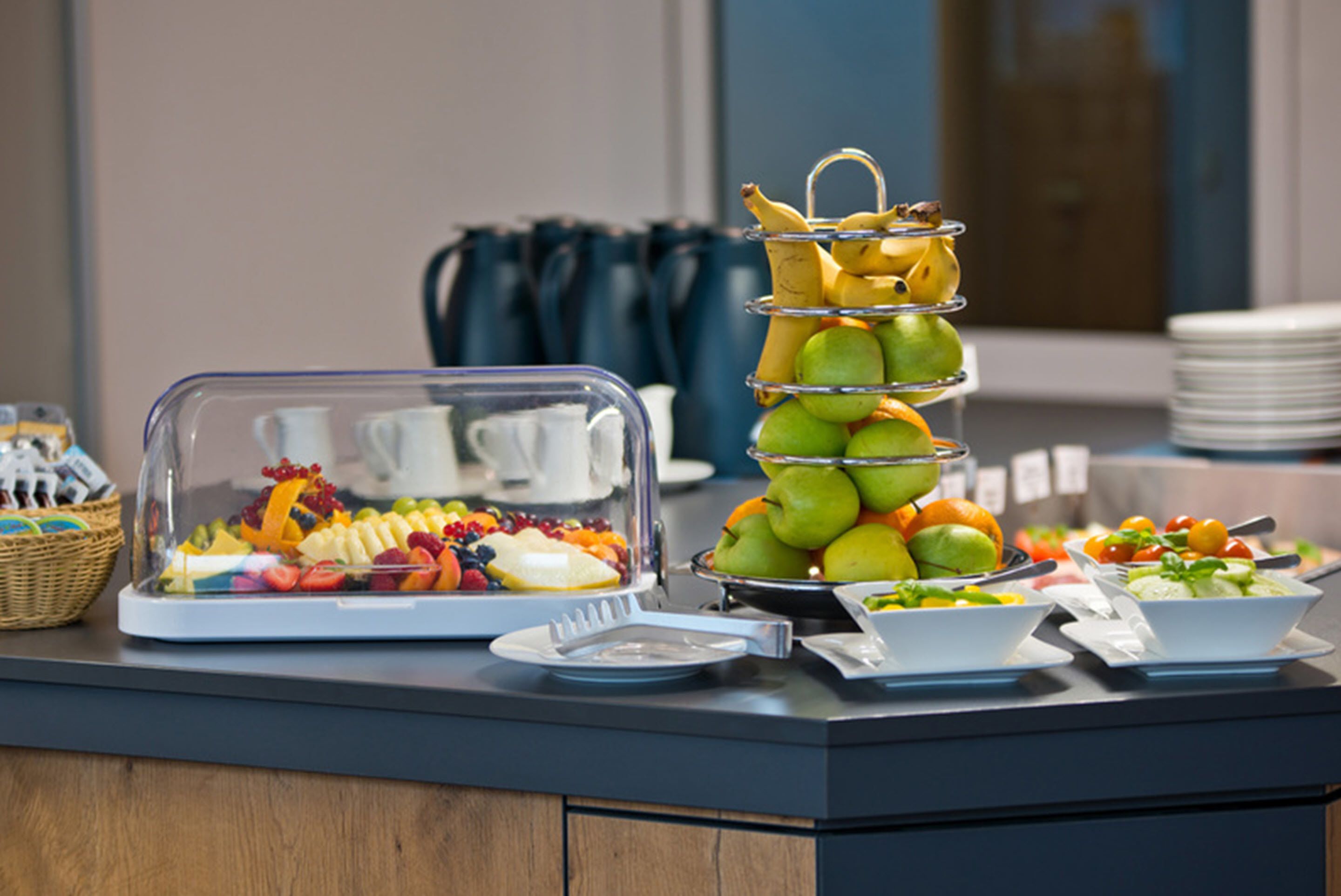 daily buffet breakfast (eur 7.90 per person)