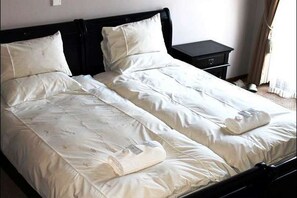 Desk, iron/ironing board, free WiFi, bed sheets