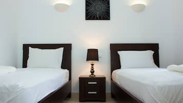 Apartment, 2 Bedrooms, Pool View | 2 bedrooms, in-room safe, iron/ironing board, free cots/infant beds