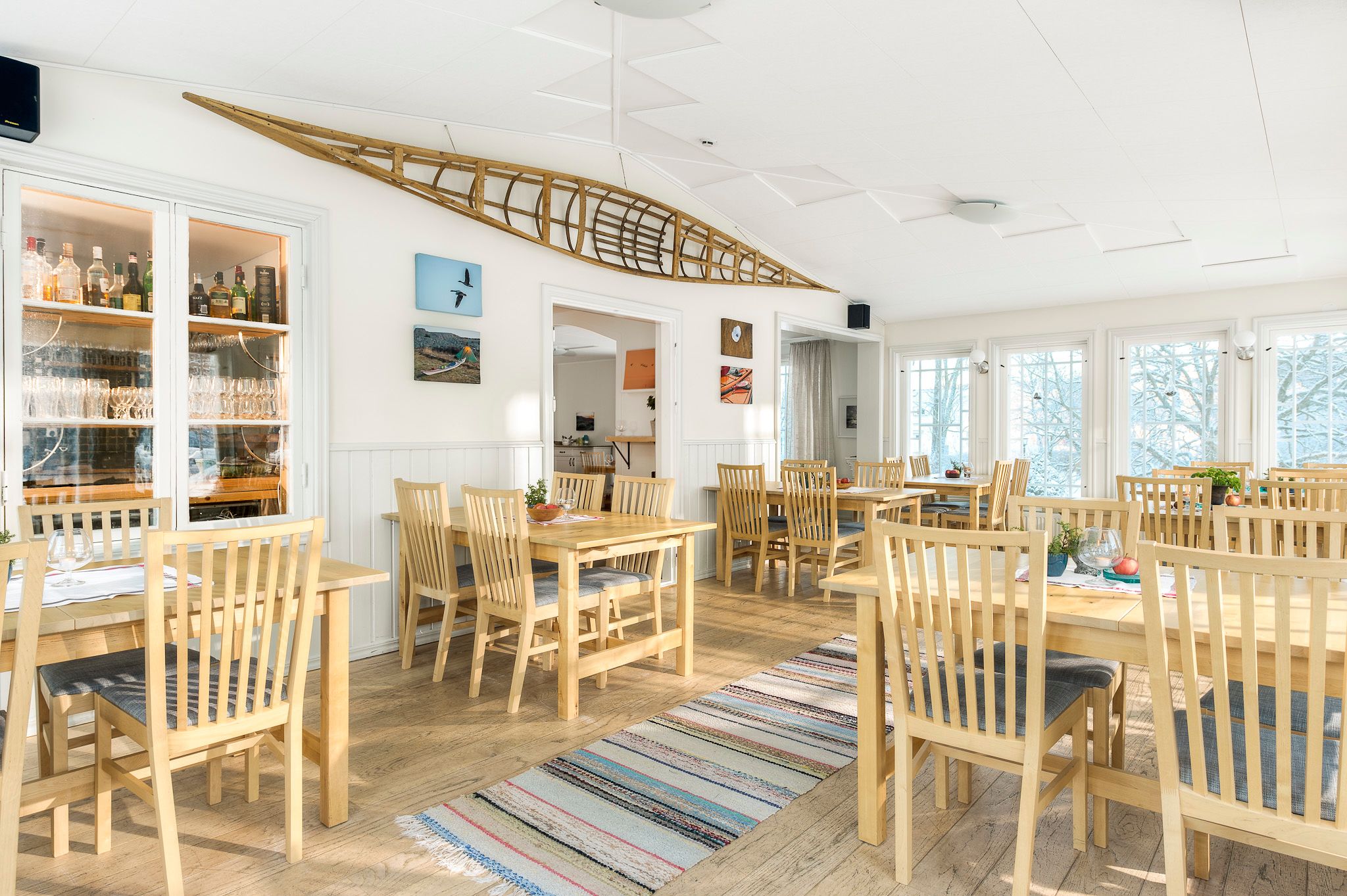 Breakfast area