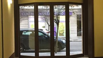 Entrada de la propiedad