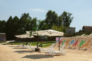 On the beach, fishing - Kupava (Podvirky)