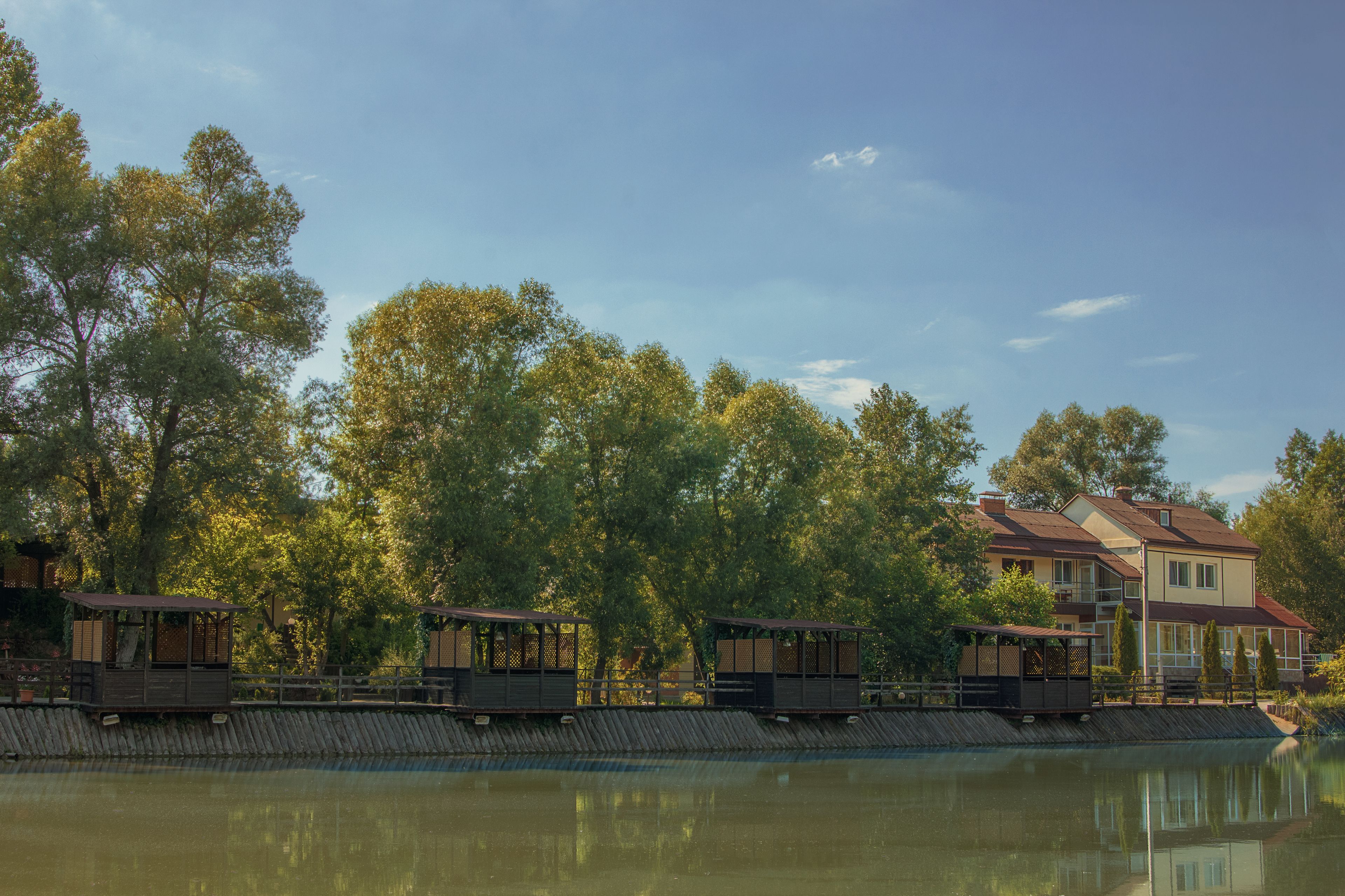 Vue depuis l’hébergement